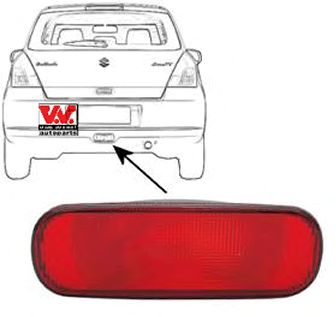 VAN WEZEL 5222929 -  задние противотуманные фонари| Задний фонарь